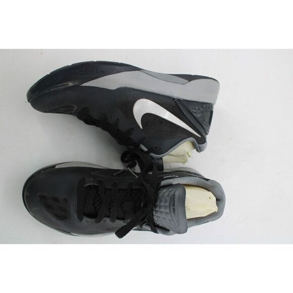 Nike Volley Zoom Hyperspike Flywire Women 8 Black Metallic Silver 585763 - Picture 2 of 11